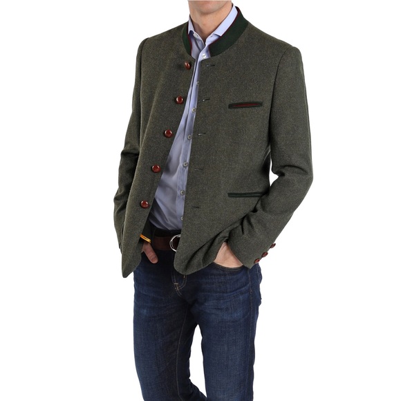 Lodenfrey Trachten Jacket Loden Wool Traditional Alpine Bavaria 40 Blazer - Picture 11 of 14